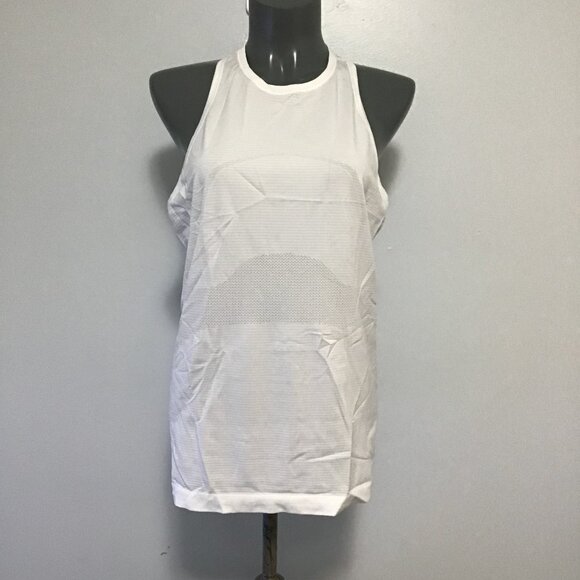 Lululemon Swiftly Tech T-Back White Size 8 - Picture 1 of 10